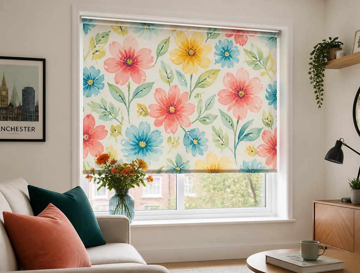 Roller blinds fitted by Middleton Blinds & Shutters Manchester