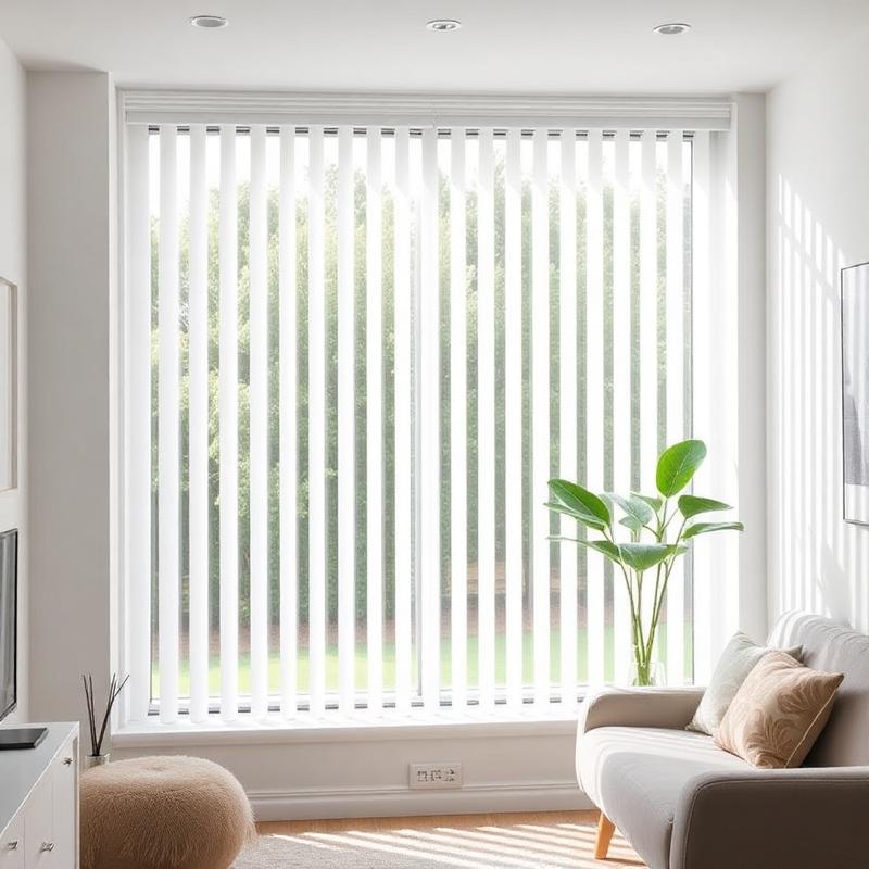 Vertical blinds fitted by Middleton Blinds & Shutters Manchester